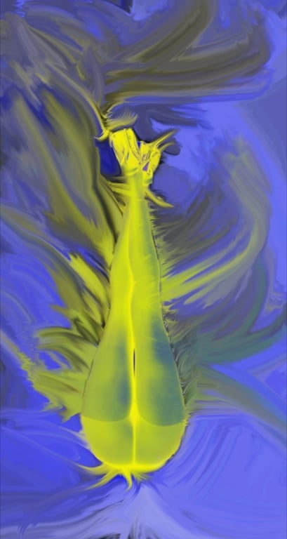 The Goldish Abstract Ass by TheBirdie