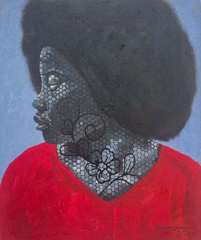 The Unspoken Residue lll by Flourish Oyinlola 
