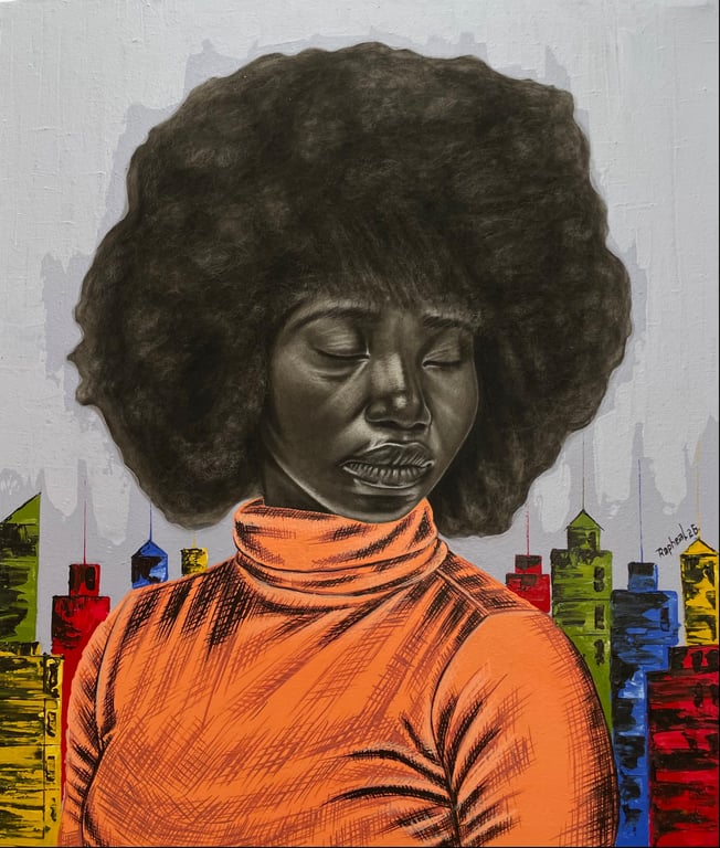  The Weight of Unspoken Thoughts by Rapheal Akano