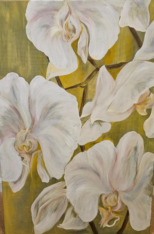 Orchid flower by Irina Merkulova