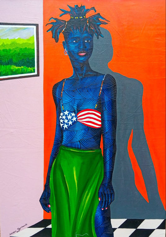 While I hope I breathe (ii) by Babafemi Ogunkanmbi