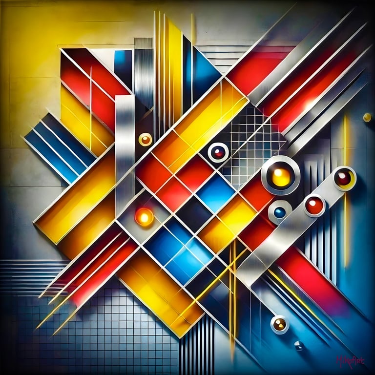 MikoArt-Liquid Gloss®-02/Series-80x80cm-0270 by MikoArt