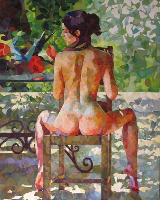 "DESNUDO DE LA SILLA 2" by Andrades
