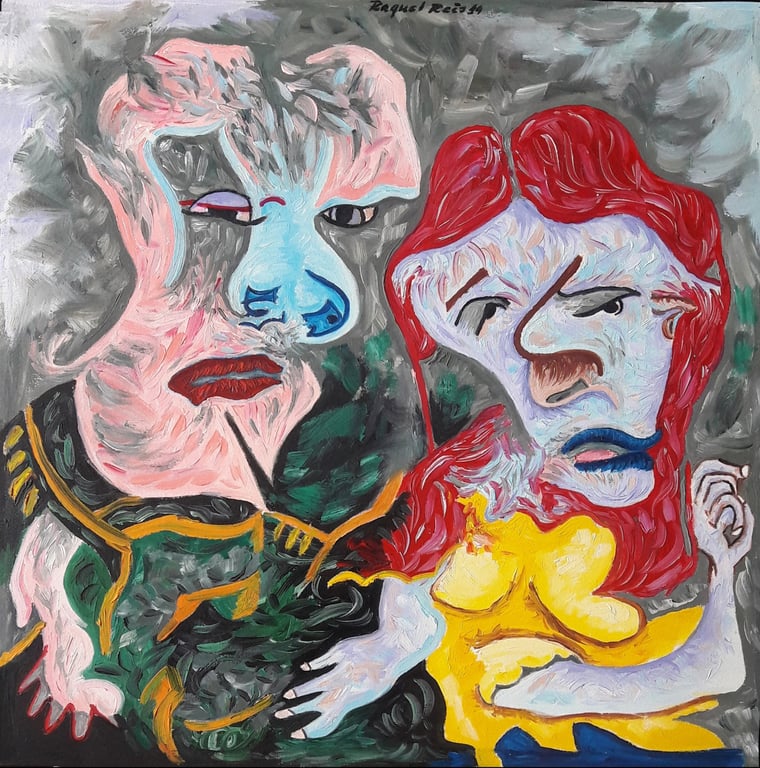 Man and woman by Raquel Reis