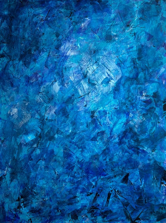 Blue Silence by Nataliia Ivaniv