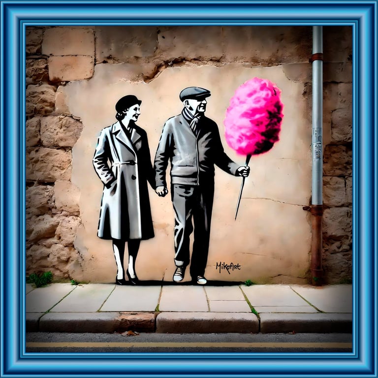 MikoArt-Liquid Gloss®-06/SweetLove-80x80cm-0354 by MikoArt