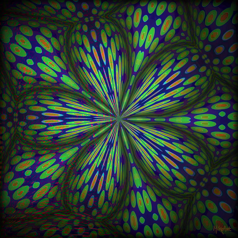 MikoArt-Liquid Gloss®-01/Series-80x80cm-0116 by MikoArt