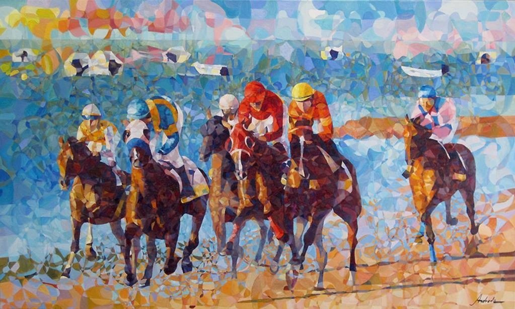 "CARRERAS EN SANLUCAR" by Andrades