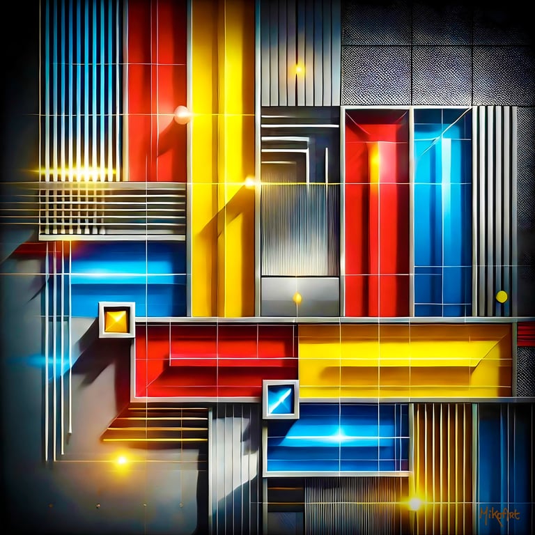 MikoArt-Liquid Gloss®-02/Series-80x80cm-0277 by MikoArt