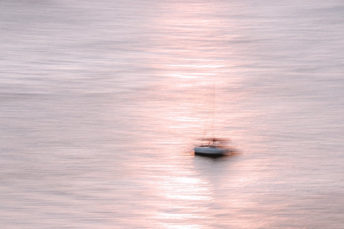 Pink Shades of Sunset, Oceans of Calm Series  by Maja Kerin