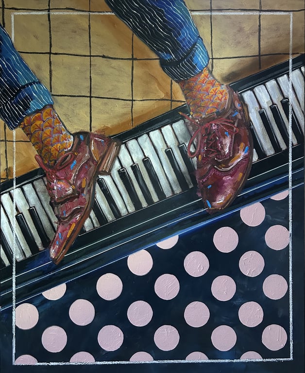 The piano has been drinking (again)