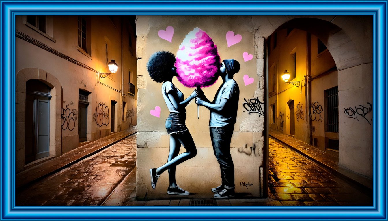 MikoArt-Liquid Gloss®-06/SweetLove-175x100cm-0357 by MikoArt