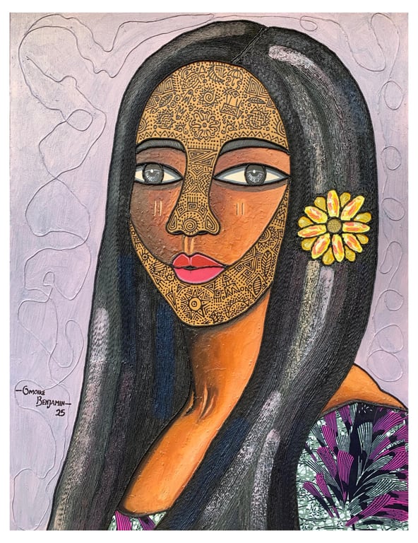 Beauty behind the scars (1) by Benjamin Omoike 