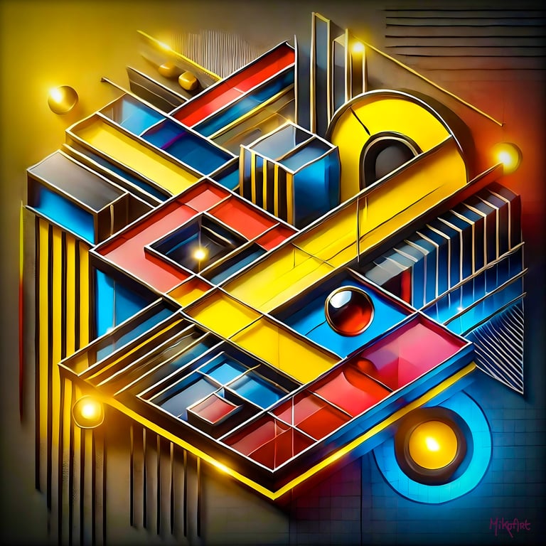 MikoArt-Liquid Gloss®-02/Series-80x80cm-0294