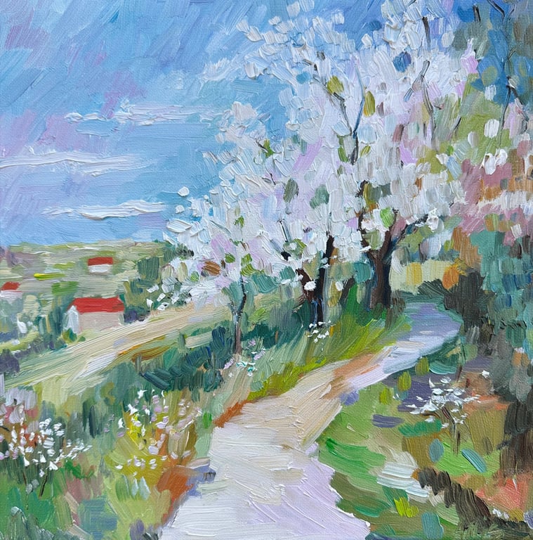 Spring House Landscape