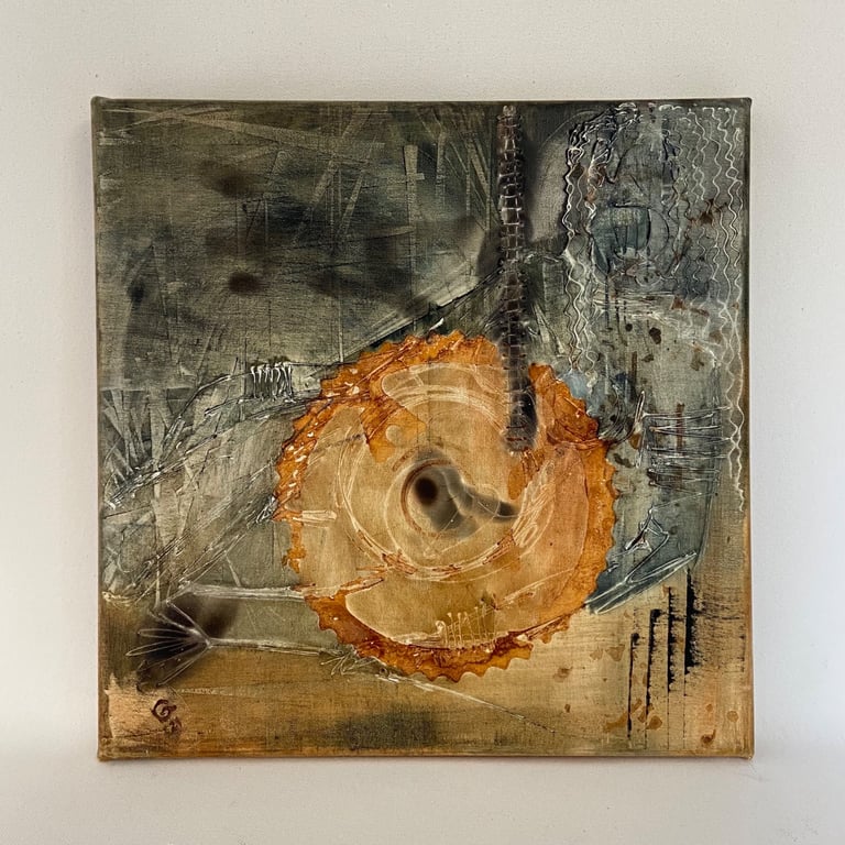 Swirls and comes back 