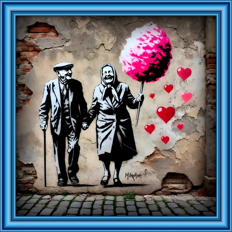 MikoArt-Liquid Gloss®-06/SweetLove-80x80cm-0360 by MikoArt