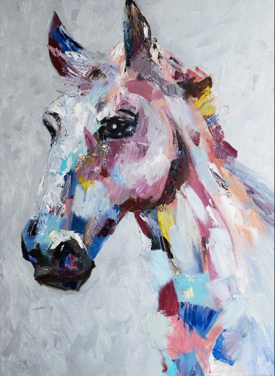 White Horse by Alina O'Dwyer