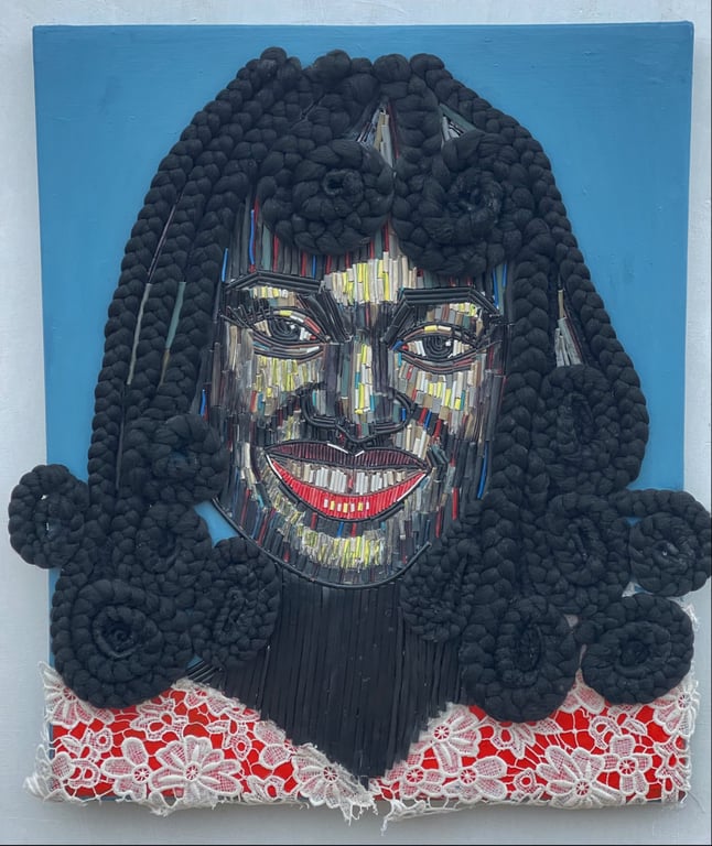 Braided Not Broken II by Patience Adekunle