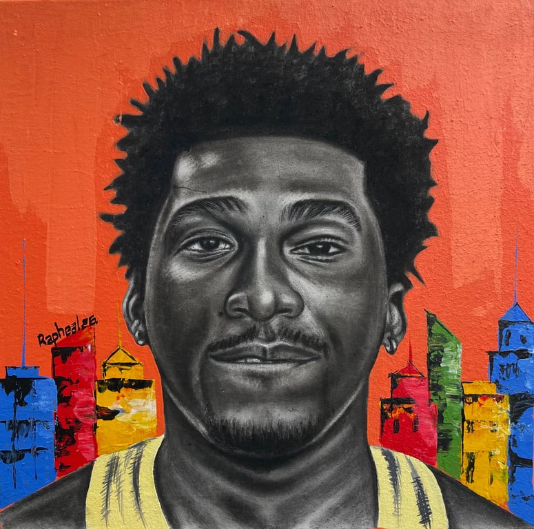 Face of Resilience 2 by Rapheal Akano