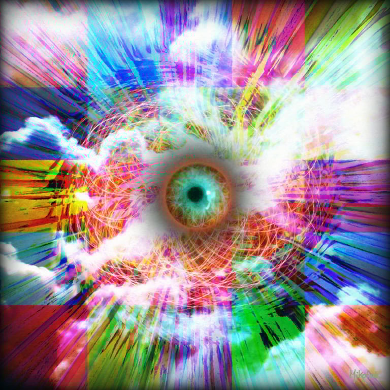 MikoArt-Liquid Gloss®-01/Series-80x80cm-0038 by MikoArt