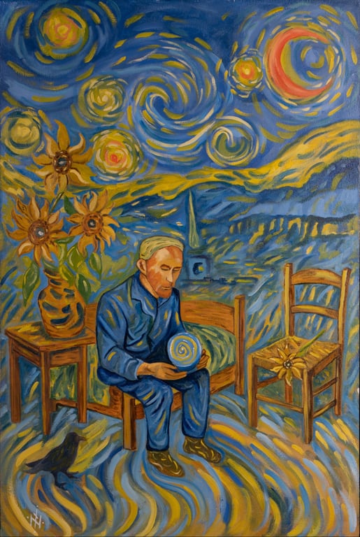 Then I painted His Dream