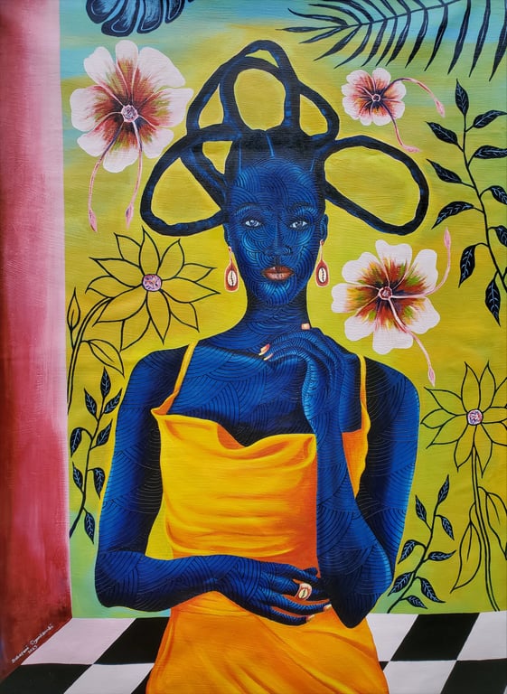 The breathe of time (I) by Babafemi Ogunkanmbi