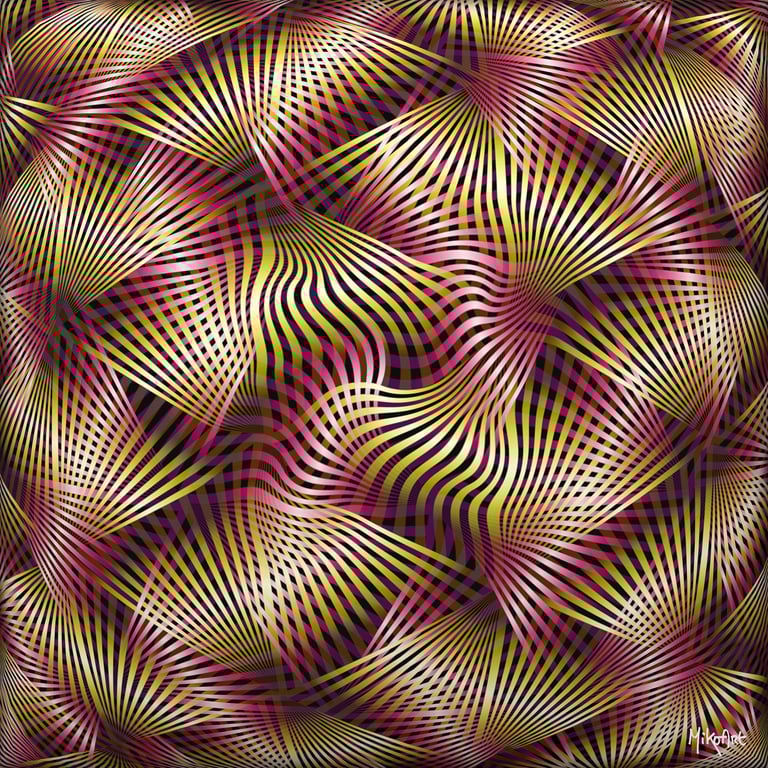 MikoArt-Liquid Gloss®-01/Series-80x80cm-0102 by MikoArt