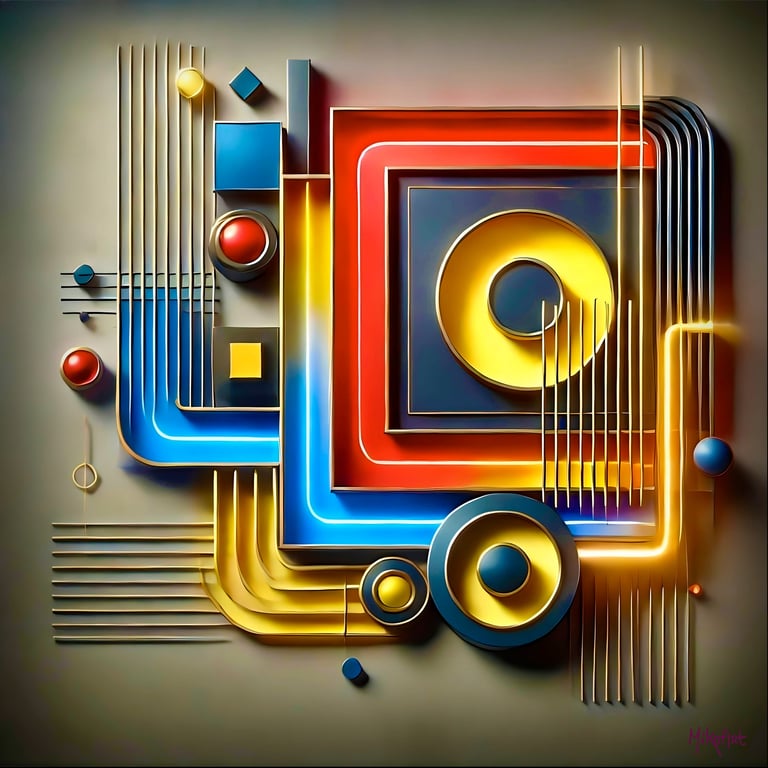 MikoArt-Liquid Gloss®-02/Series-80x80cm-0301