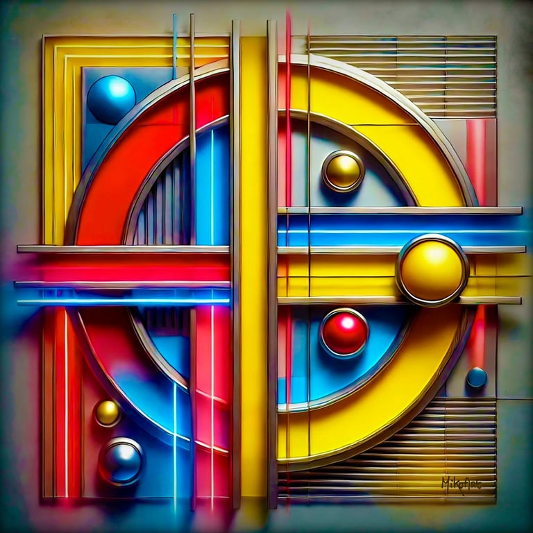 MikoArt-Liquid Gloss®-02/Series-80x80cm-0256 by MikoArt