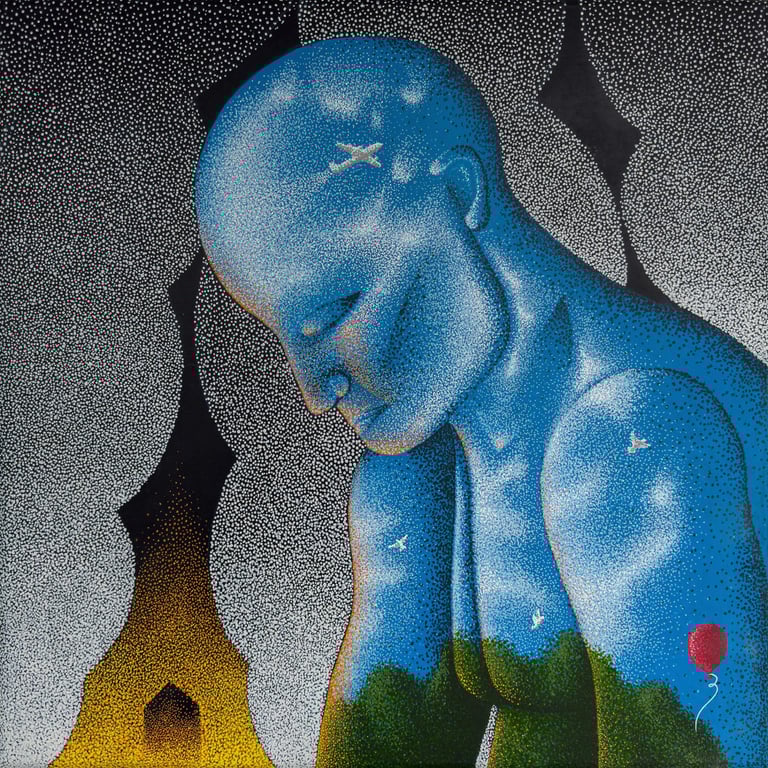 The Mirror man by Andrii Sahach