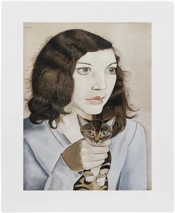 Girl with a Kitten, 1947 by Lucian Freud