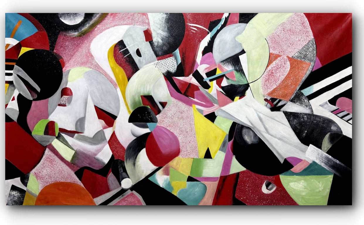 ABSTRACT EXPLOSION by Angel Rivas