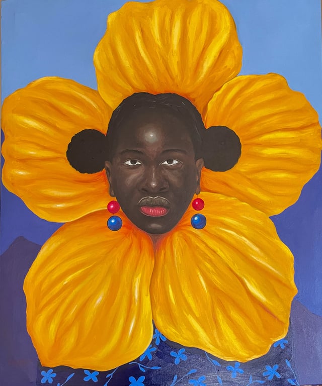 Petals of Becoming I by Faith Gbadero