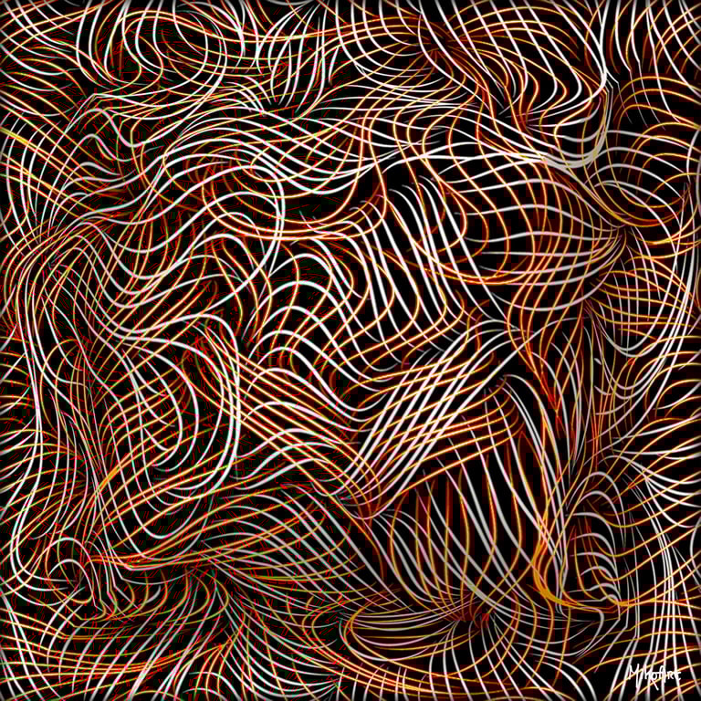 MikoArt-Liquid Gloss®-01/Series-80x80cm-0112 by MikoArt