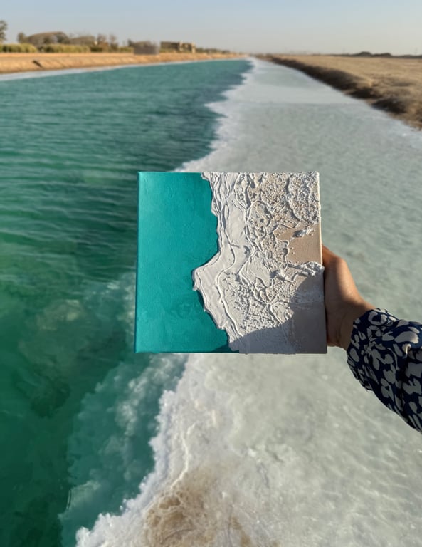 Al Wathba Salt lake 3 by Nasha Maryam