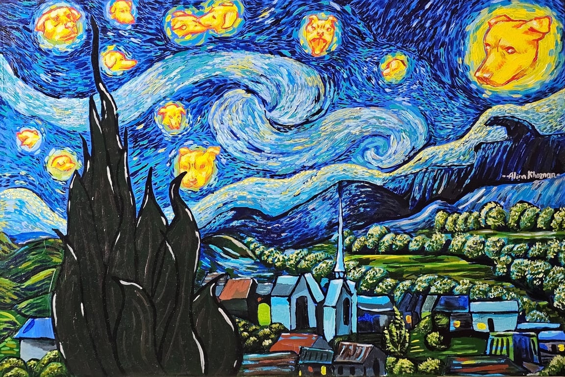 Doggy Night by Alina Khozhan