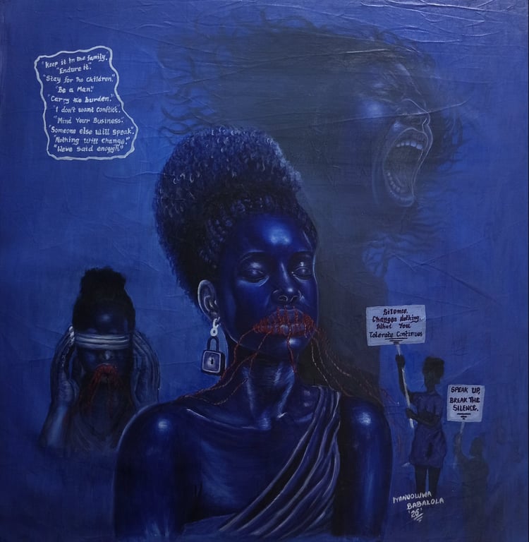 Silence Is Also a Voice  by Iyanuoluwa Babalola