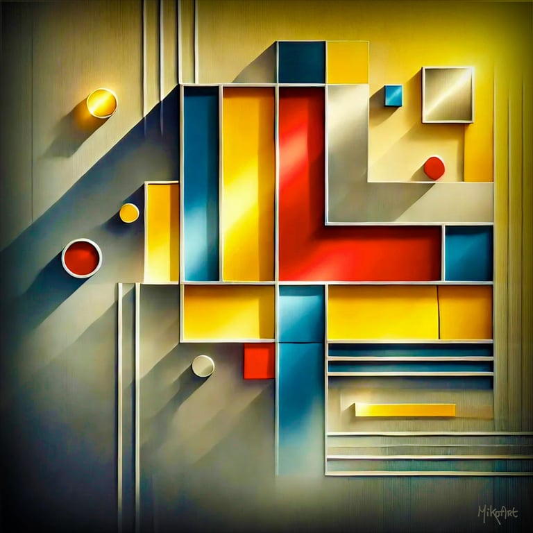 MikoArt-Liquid Gloss®-02/Series-80x80cm-0257 by MikoArt