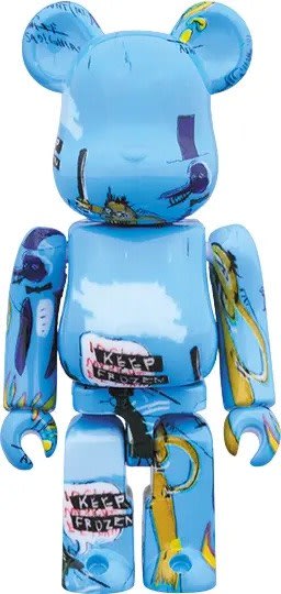 Jean-michel basquiat #4 1000% by BE@RBRICK