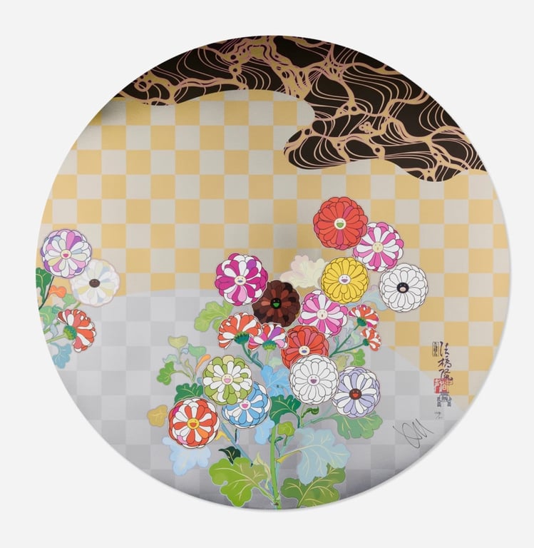 Kōrin Flowers and Water