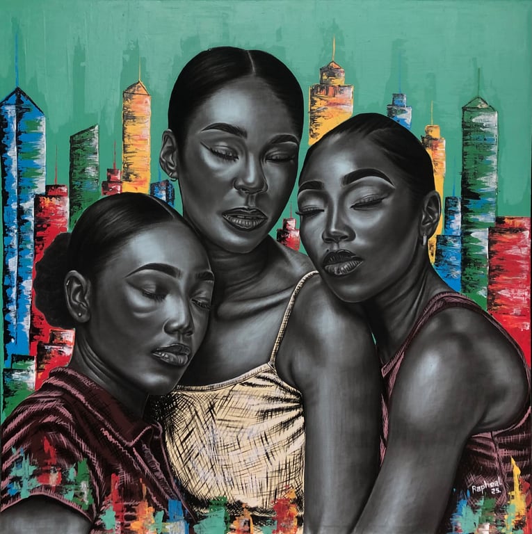 SISTERHOOD IN SERENITY  by Rapheal Akano