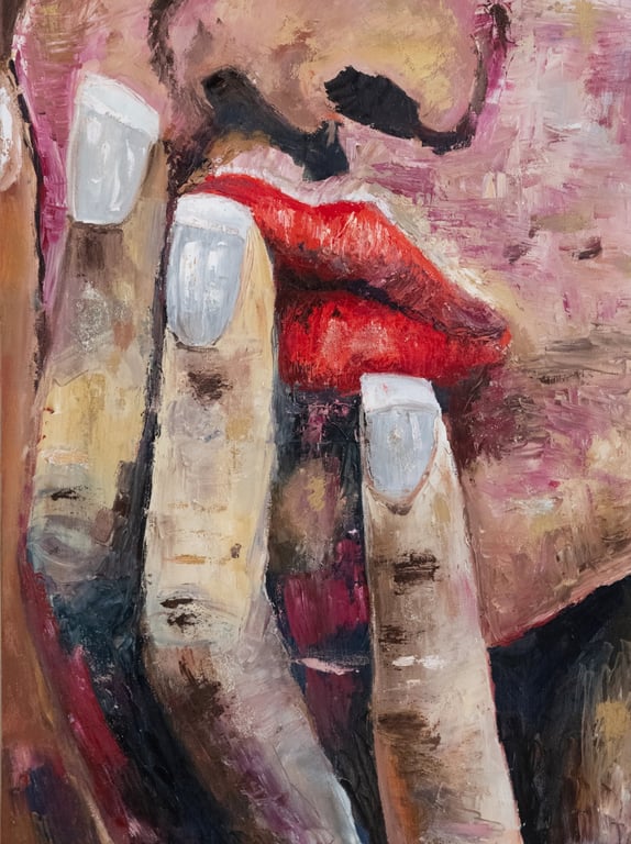 Female Portrait - Talk  by Alina O'Dwyer