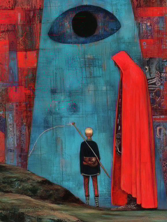 The Boy and the Stranger by Ender Diril