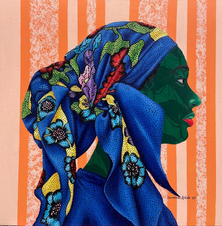 FLORAL MEMORY  by Oluwafemi Afolabi