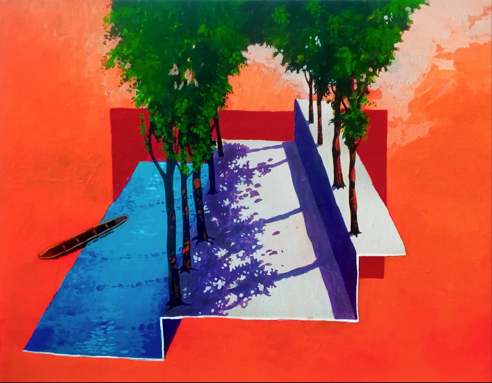 Landscape With Trees