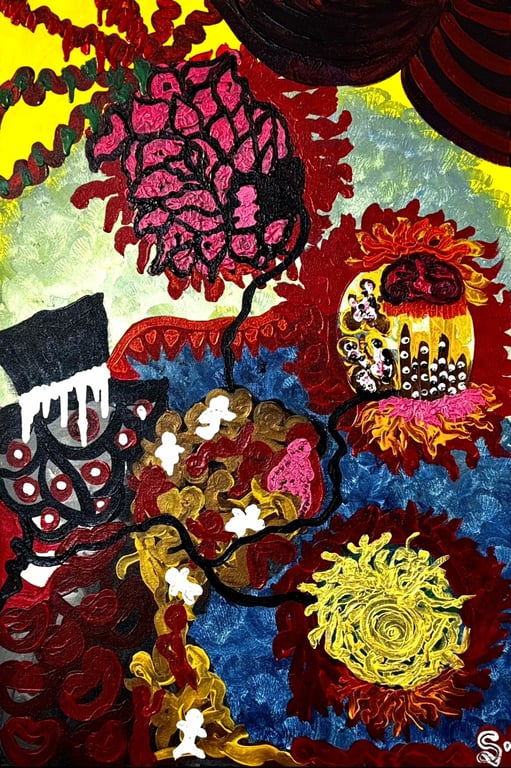 Three Hoops by Hansa Sethi