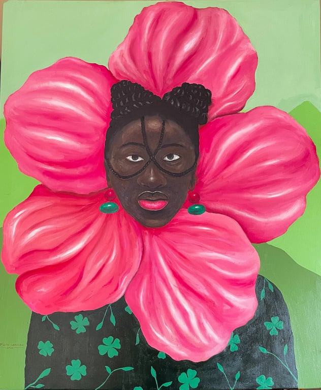Petals of Becoming II by Faith Gbadero