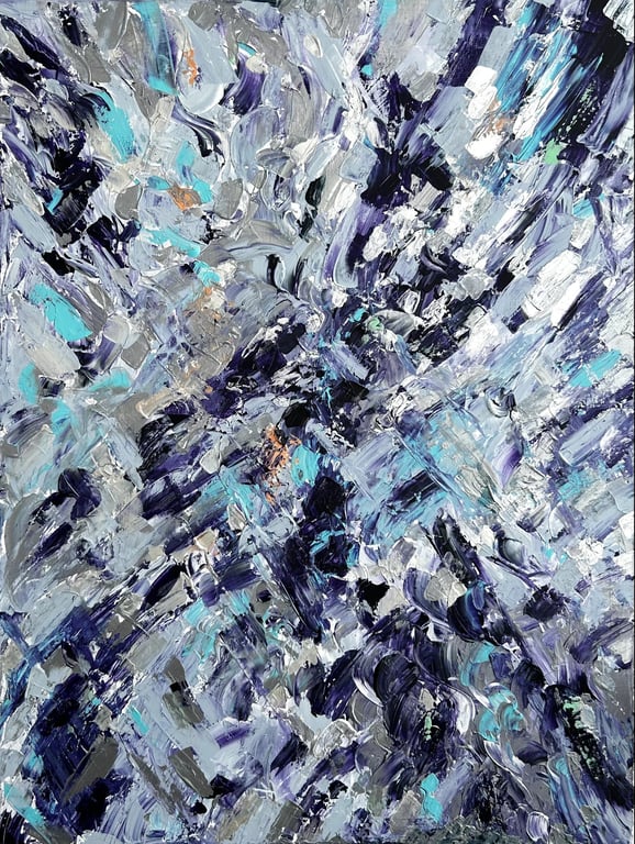Violet Reverie by Nataliia Ivaniv