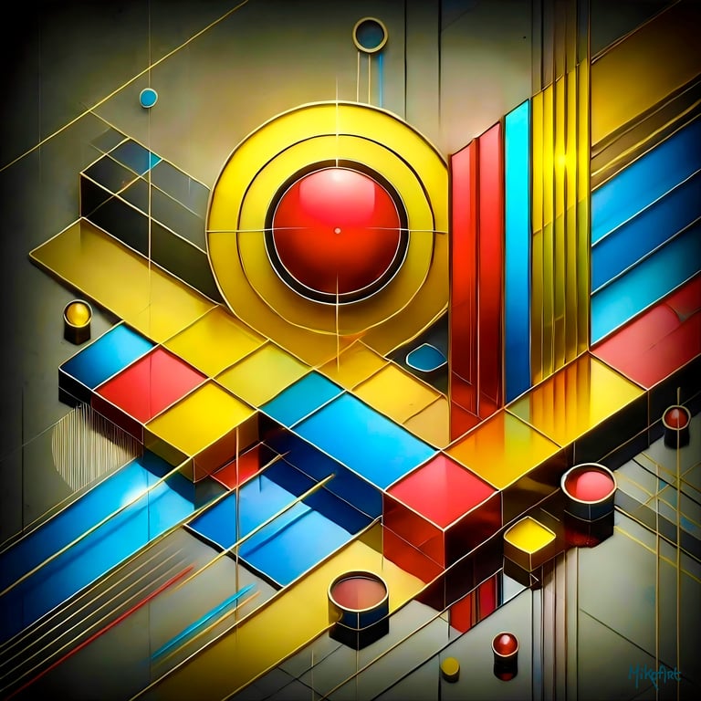 MikoArt-Liquid Gloss®-02/Series-80x80cm-0269 by MikoArt